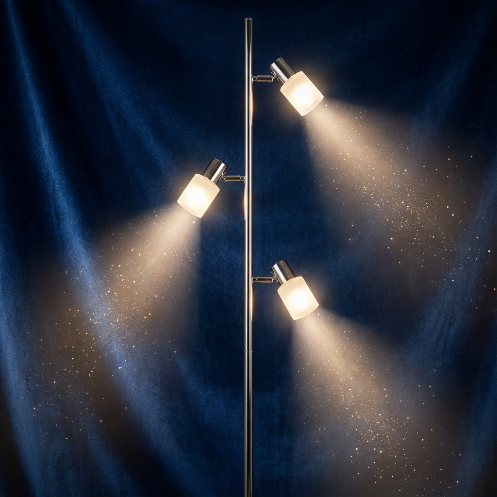 Brilliant Lea LED 3 Stehlampe 160cm