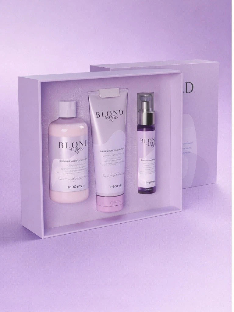 Inebrya BLONDesse Blonde Miracle Kit – 3-teiliges Set