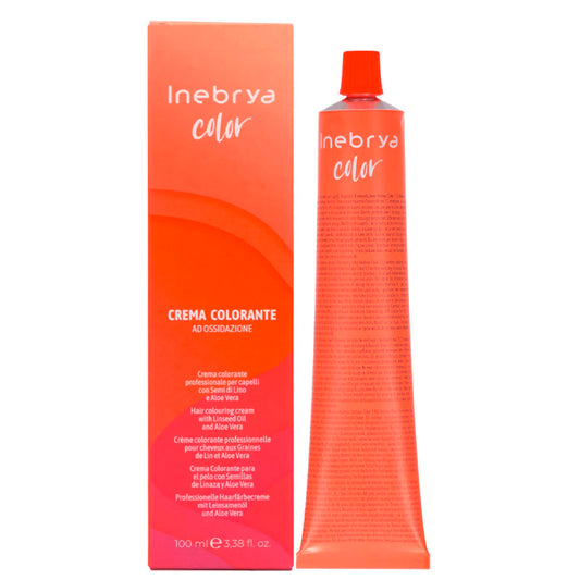 Inebrya Color 6/66F Dunkelblond Feuerrot Haarfarbe 100 ml