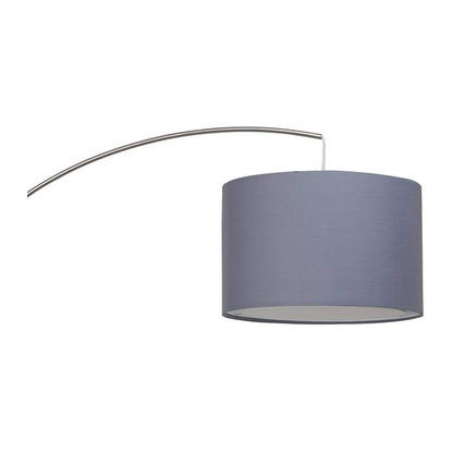 Brilliant Clarie Bogen-Stehleuchte 180 cm E27 Grau Metall