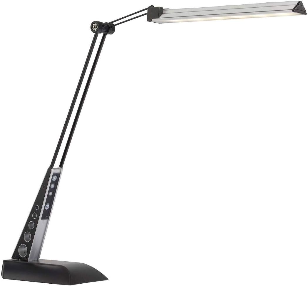 Brilliant Jaap LED Schreibtischleuchte Touch dimmbar Schwarz/Chrom