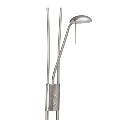 Brilliant Finn LED Deckenfluter mit Lesearm dimmbar warmweiß