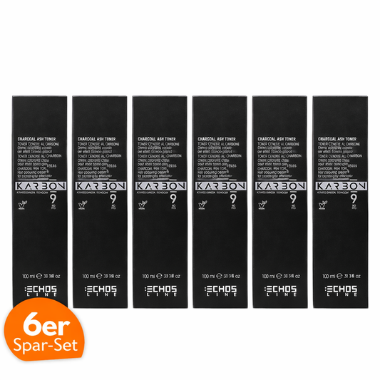 Echosline Karbon 9 Charcoal Color CB 8 Aschblond 6er Sparset