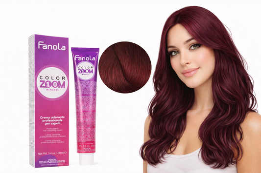Fanola Color Zoom 6.6 Dunkelblond Rot Haarfarbe 100 ml