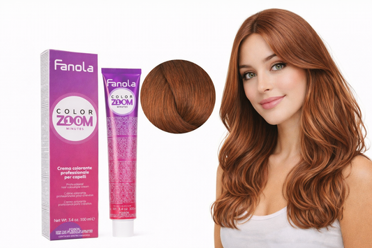 Fanola Color Zoom 7.4 Blond Kupfer Haarfarbe 100 ml