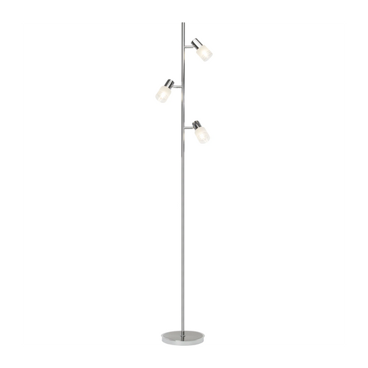 Brilliant Lea LED Stehleuchte 160 cm 3-flammig warmweiß