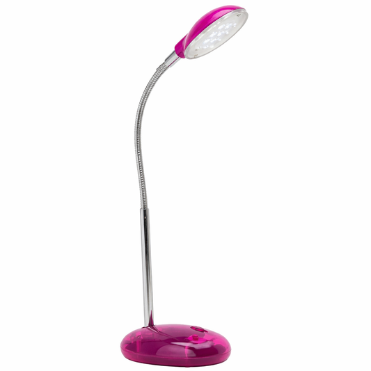 Brilliant Timmi LED Tischleuchte Transparent Rosa 2 W