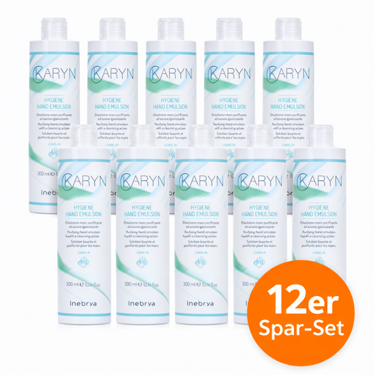 Inebrya Hygiene Hand Emulsion 12er Sparset 300 ml