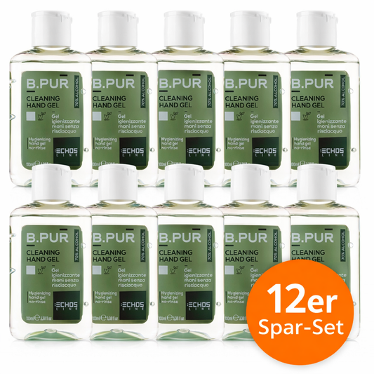 Echos B.PUR Cleaning Hand Gel 12er Sparset 100 ml