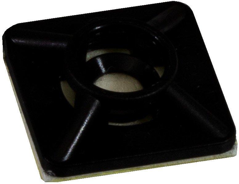 Newlec NKABISOK54BL.1 Kabelbindersockel 5,4 Schwarz UV-Beständig