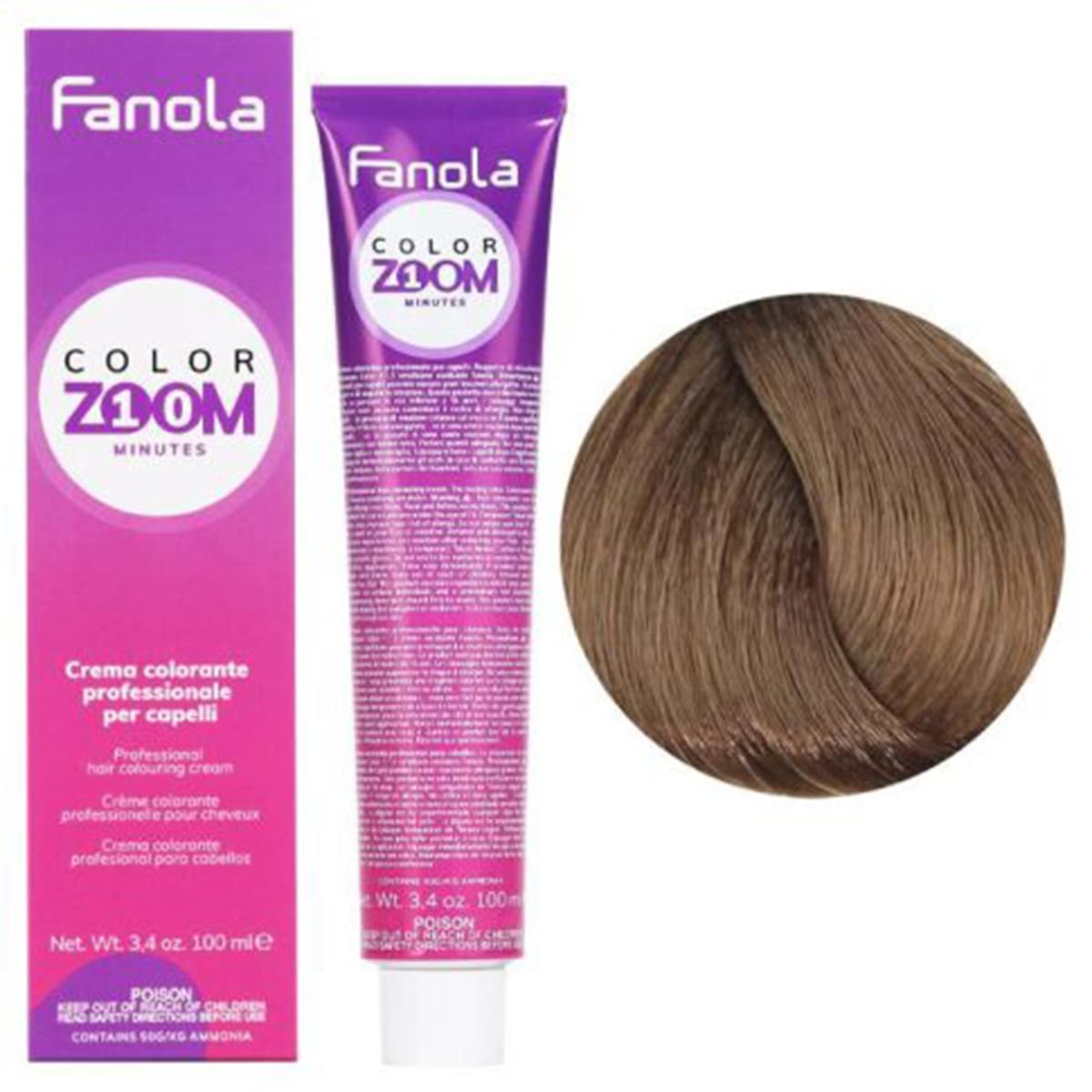 Fanola Color Zoom 100 ml 7.0 - Professionelle Haarfarbe