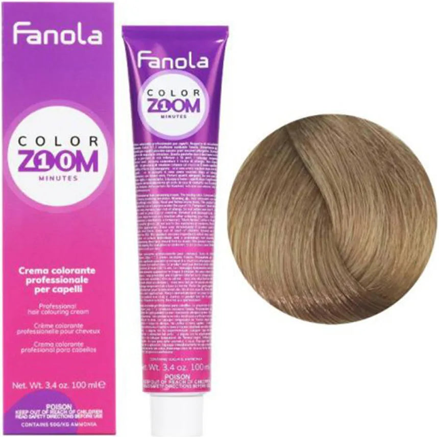 Fanola Color Zoom 8.0 Hellblond - Haarfärbung