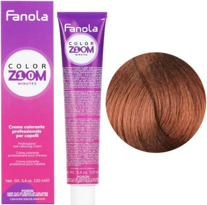 Fanola Color Zoom 7.4 Kupferblond Haarfarbe - 100 ml