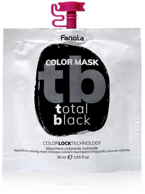 Fanola Color Mask Total Black Farbmaske 30 ml