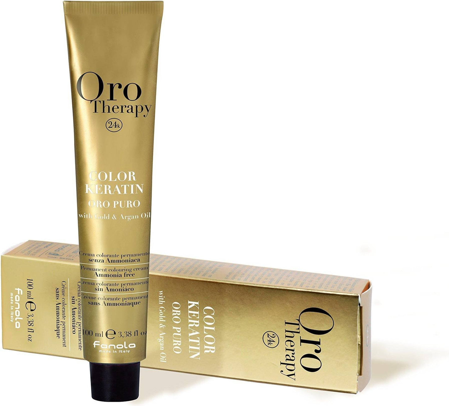 Fanola Oro Therapy Puro Color Keratin Damen Haarfarbe 100 ml