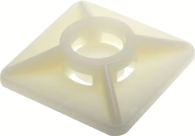 Newlec Kabelbindersockel BNS 4,1 Transparent für Kabelbinder